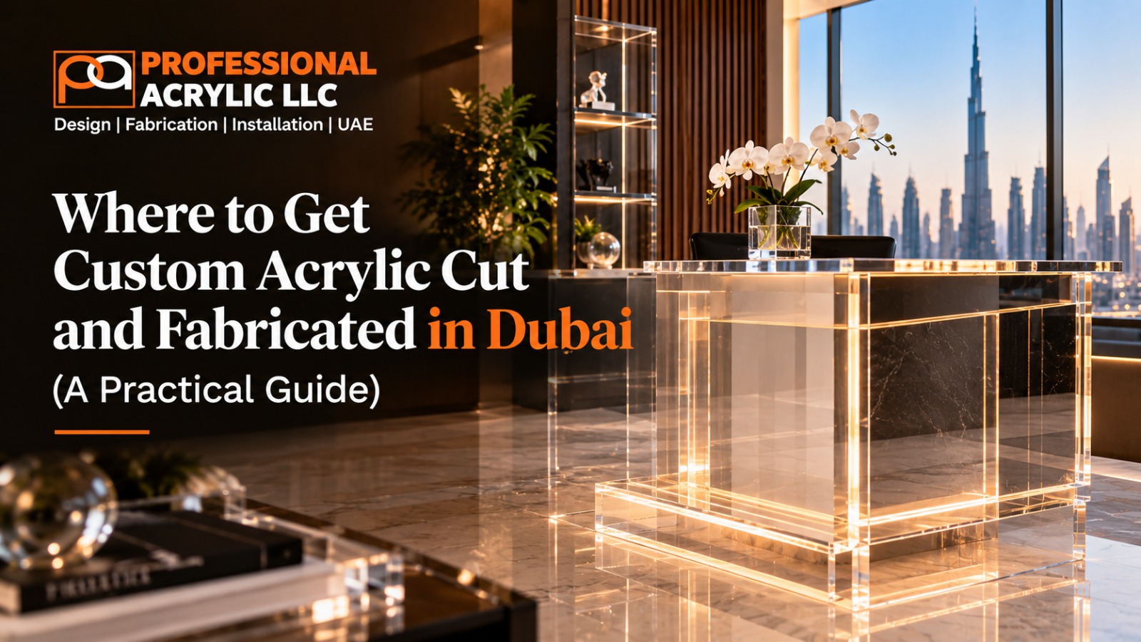 Where to Get Custom Acrylic Cut and Fabricated in Dubai (A Practical Guide)